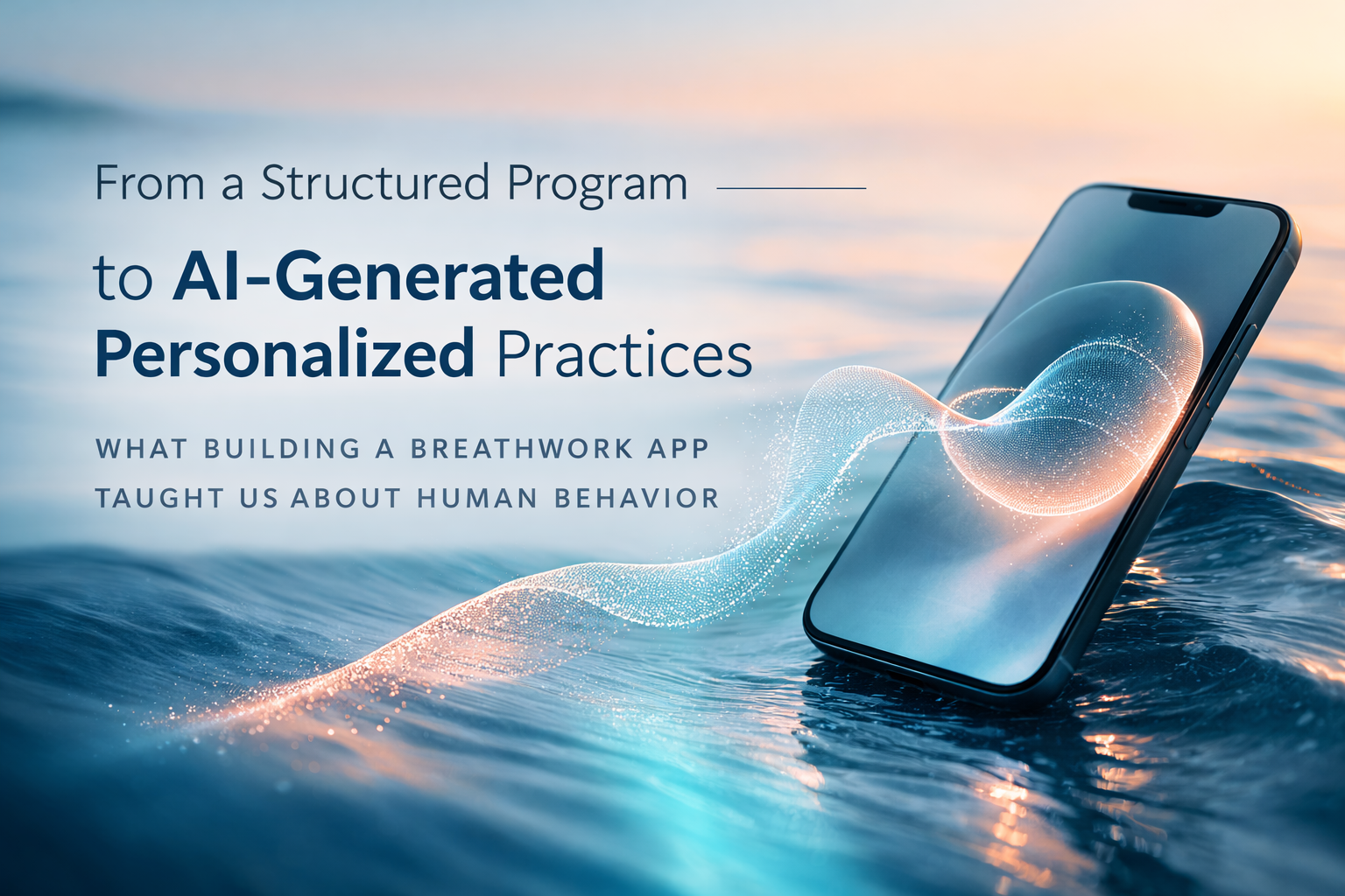 Human behavior insights from app development